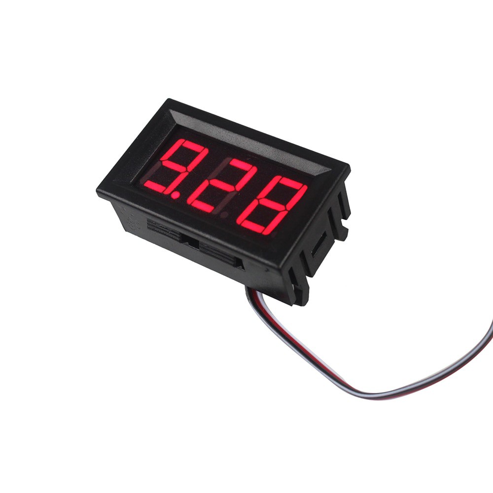 Đồng hồ đo vôn,đo áp bình ắc quy 4,5-30v DC volt 0.56 inch loại lớn