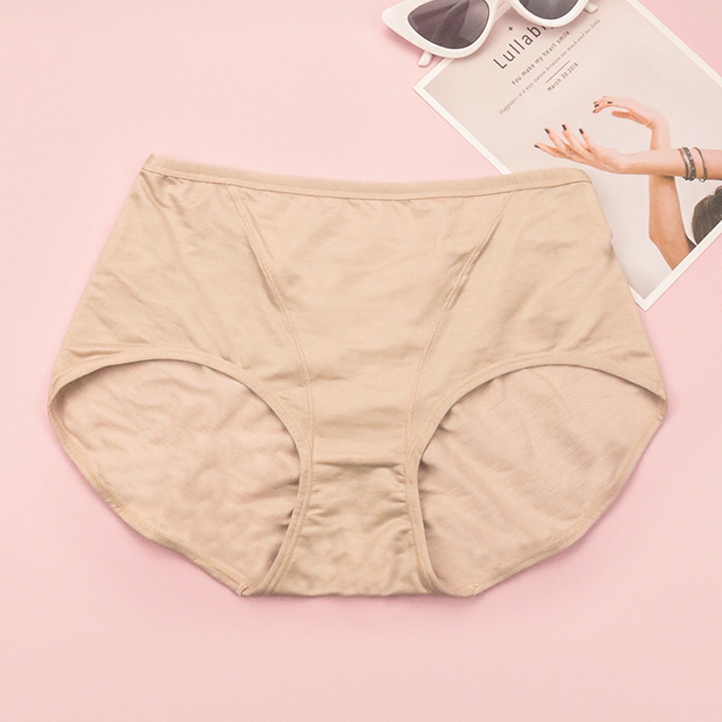 Quần Lót Nữ Cạp Cao Gen Bụng Luperi Mềm Mịn Co Giãn Không Lằn Mông Kháng Khuẩn Khử Mùi Tốt Sp108