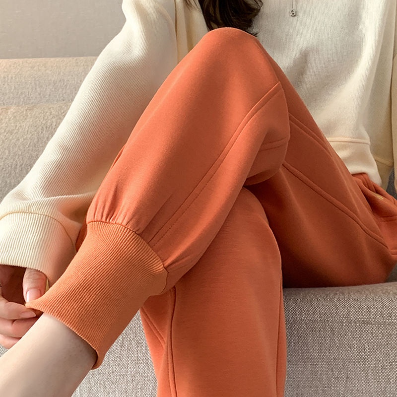 Quần Legging Thể Thao Bằng Cotton Plus Size