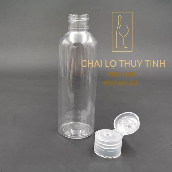 BÁN SỈ/LẺ CHAI NHỰA NẮP BẬT 30ml-50ml-100ml CHIẾT MỸ PHẨM, DUNG DỊCH