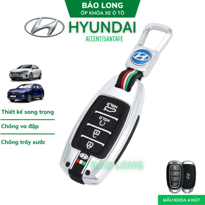 Ốp khóa xe Hyundai Accent - Elantra 2023 - Hợp kim sang trọng, cao cấp
