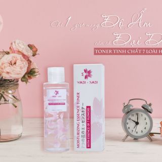 Toner Nước hoa hồng tinh chất 7 loài hoa