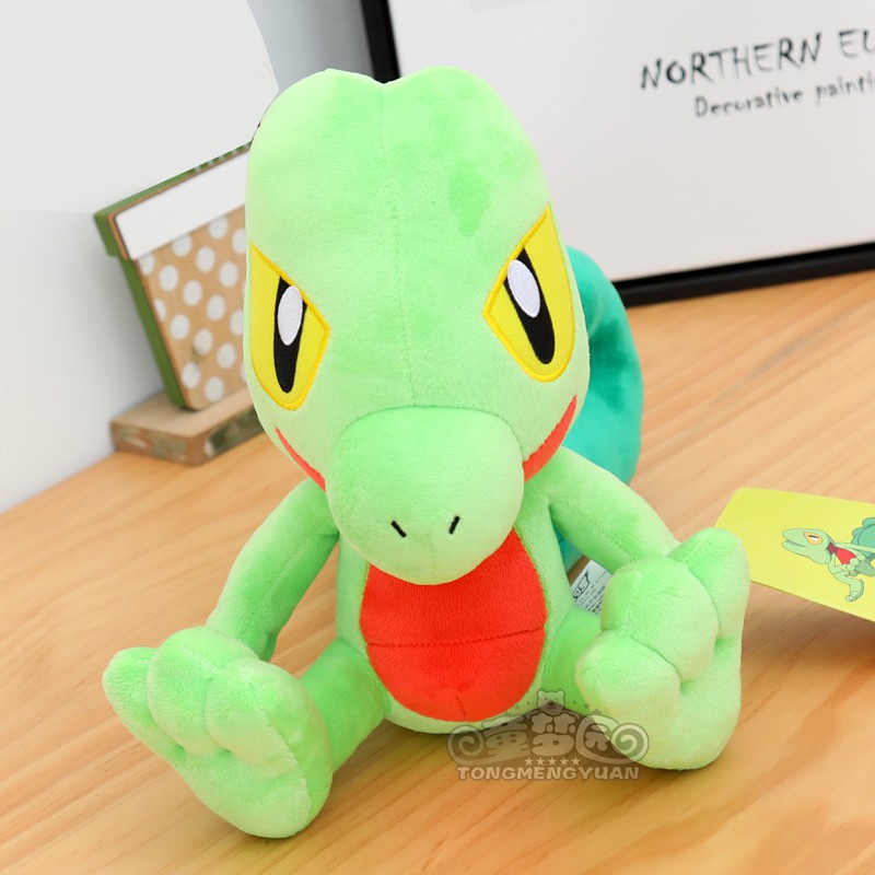 Gấu Bông Pokemon Tắc Kè Xanh Treecko (KIMORI) (37 Cm)