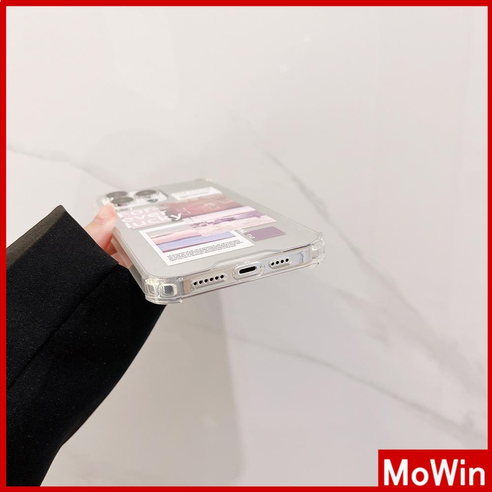 Ốp điện thoại gương acrylic in nhãn hiệu minh hoạ thích hợp cho iPhone 11 Pro Max 13 Pro Max 12 Pro Max 7Plus XS Max