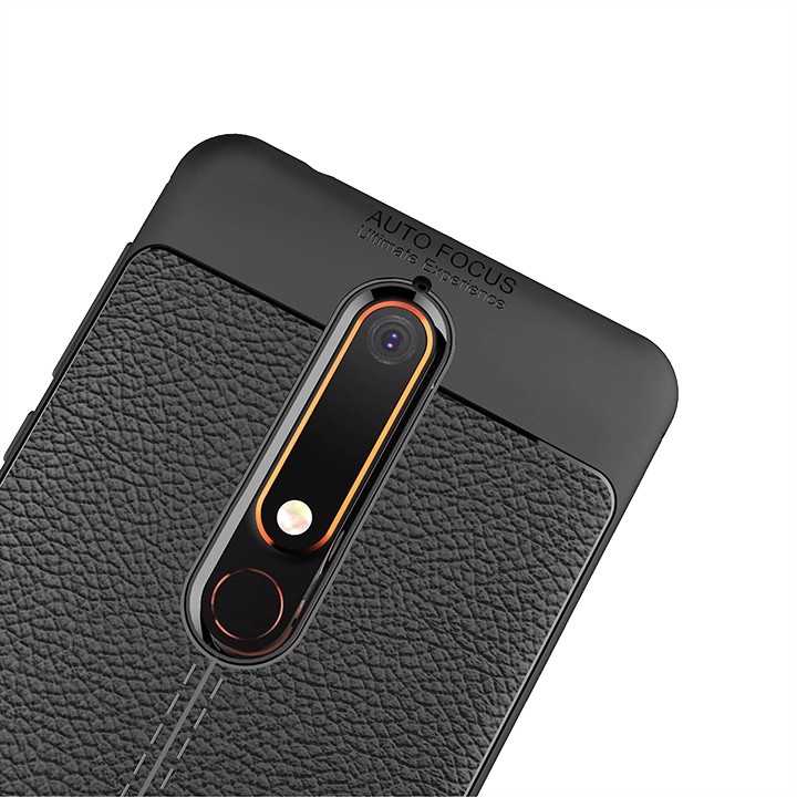 ỐP LƯNG NOKIA 6 2018 CHỐNG SỐC VÂN DA