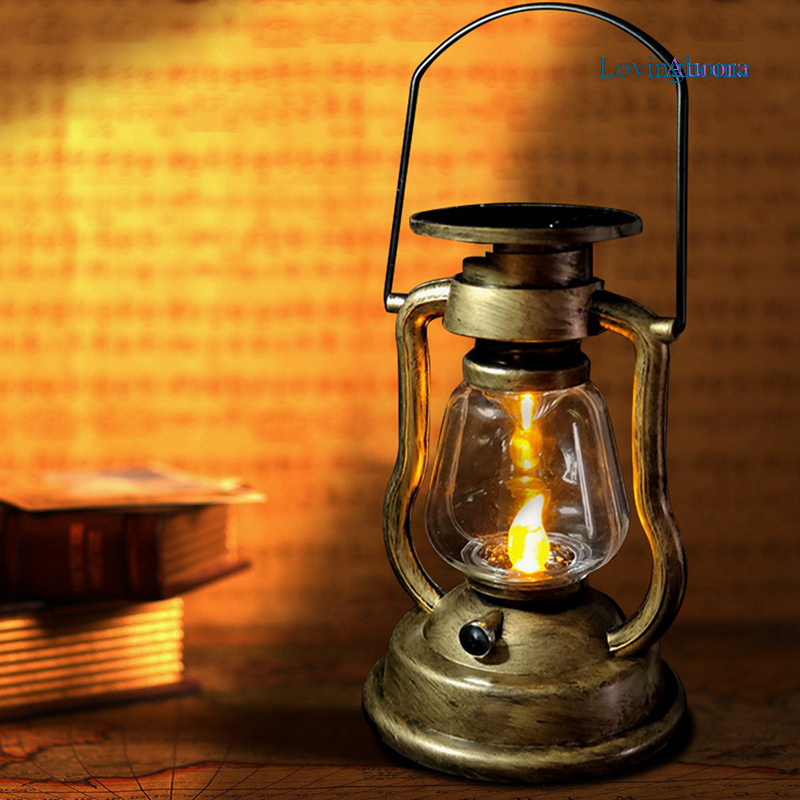 Đèn LED Năng Lượng Mặt Trời Hình Nến Treo Trang Trí Sân Vườn