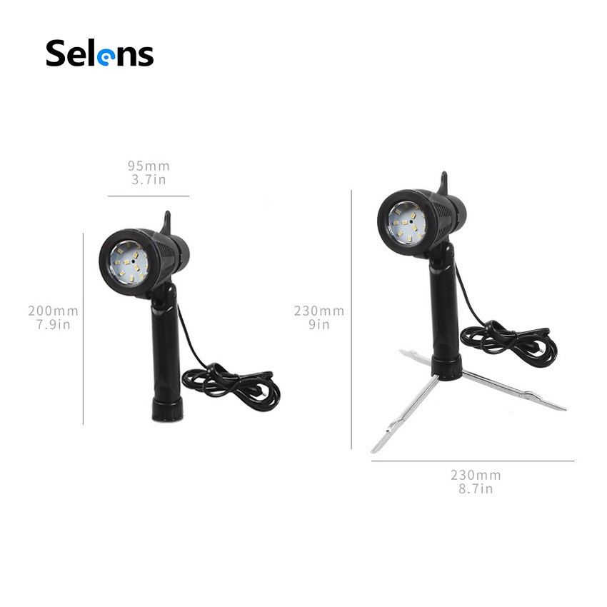 Đèn Led Selens Để Bàn Hỗ Trợ Chụp Ảnh Sản Phẩm