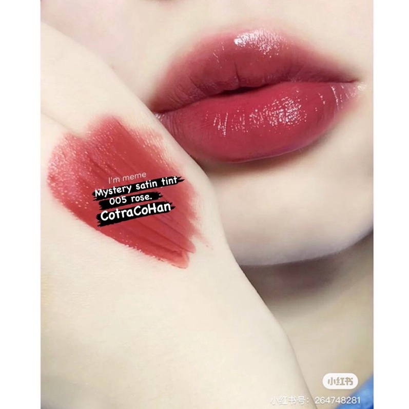 Son Tint dạng đặc nhẹ siêu lì, mềm môi  I’m Meme Mystery Satin Tint | BigBuy360 - bigbuy360.vn