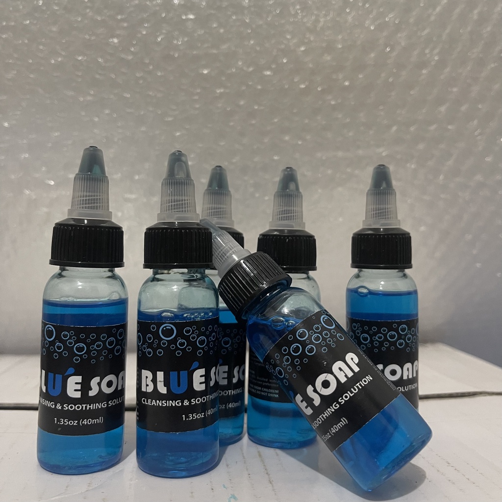 Nước vệ sinh hình xăm Blue Soap 40ml