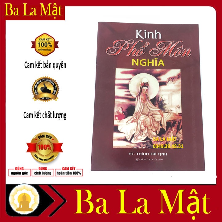 Sách - Kinh Phô Môn Giảng Nghĩa