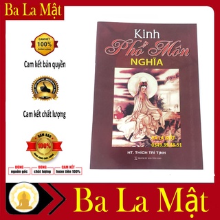 Sách - Kinh Phô Môn Giảng Nghĩa