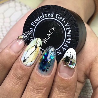 Gel Mạng Nhện VINIMAY Trắng và Đen [HÀNG CHÍNH HÃNG]