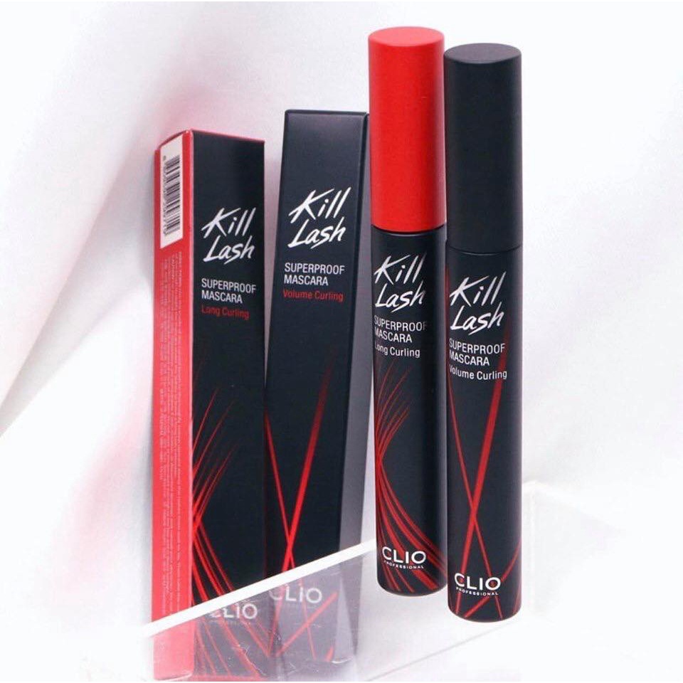 Chuốt mi CLIO Kill Lash Superproof Mascara 7g làm cong mi chống trôi