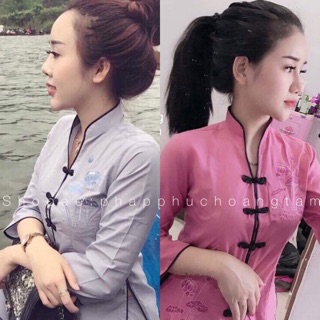 Đồ lam đi chùa # cổ tàu viền