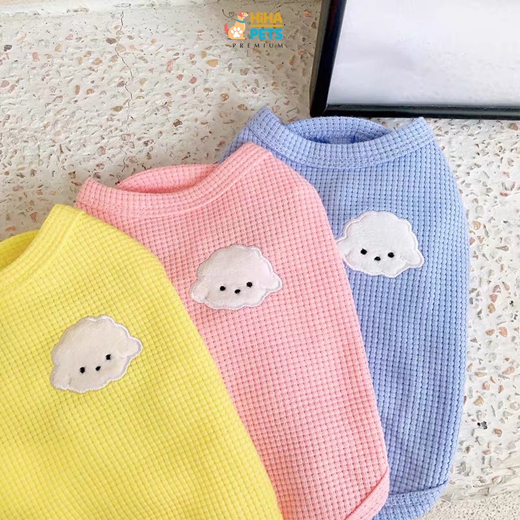 Áo Thun Cho Cún Mèo Mát Mẻ Dễ Thương Thun Cotton 100% Quần Áo Thú Cưng Cao Cấp Nhất Của Hiha Pets Việt Nam.