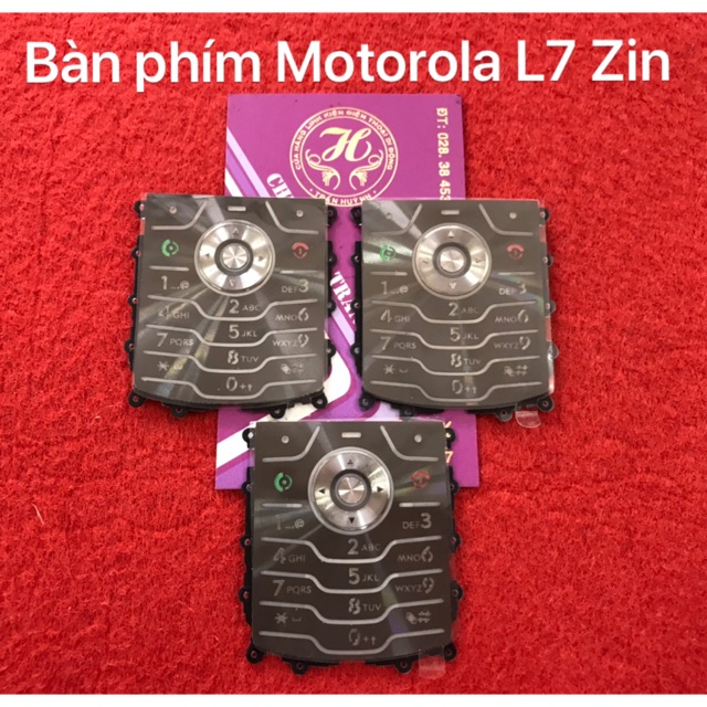 Bàn phím Motorola L7 Zin