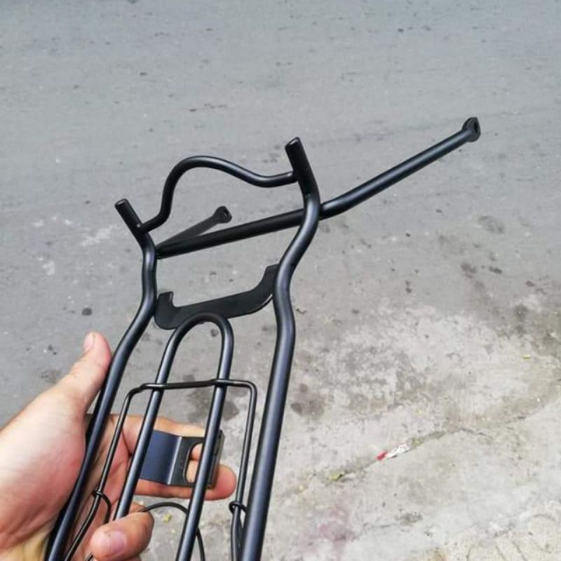 Baga Exciter 2010 Ex Nhỏ 10li Inox Sơn Đen Titan