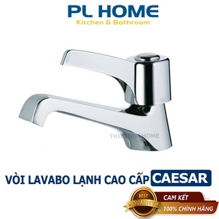 Vòi chậu rửa mặt Caesar - lavabo 1 đường nước lạnh, tay gạt B104C