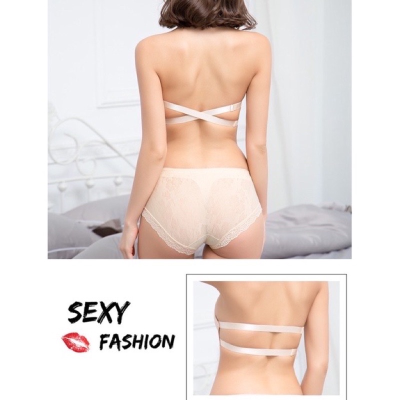Bra Đúc Kèm Áo Dây Trong Freesize - Áo Ngực Đúc Mềm Đẹp (toàn bộ ảnh thật)