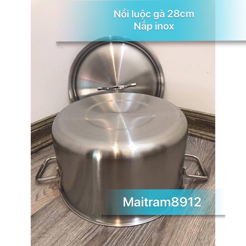 Nồi luộc gà thương hiệu H.T Cook, Panasonic từ size 26 cm/28 cm/30 cm (26cm/28cm/30cm)