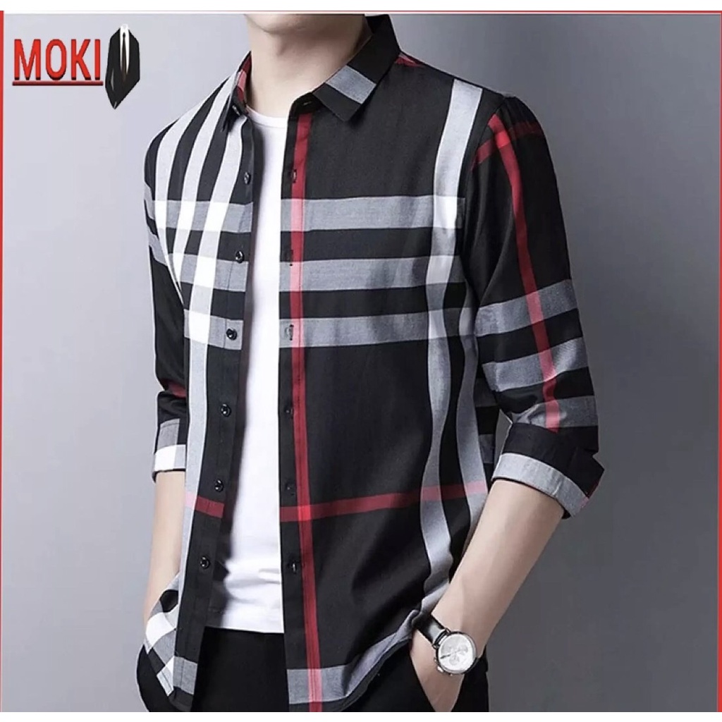 Áo sơ ni nam dài tay cao cấp hàng shop siêu cấp