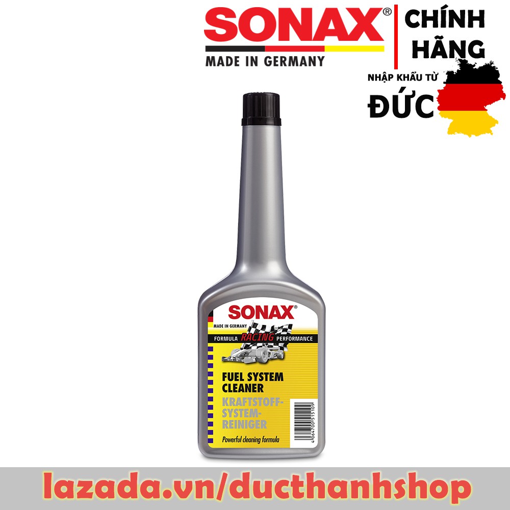 Phụ gia làm sạch hệ thống xăng Sonax Fuel System Cleaner 250mllehienshop