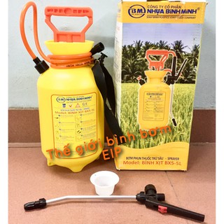 Bình Bơm phun xịt tưới nước BÌNH MINH 5 LÍT