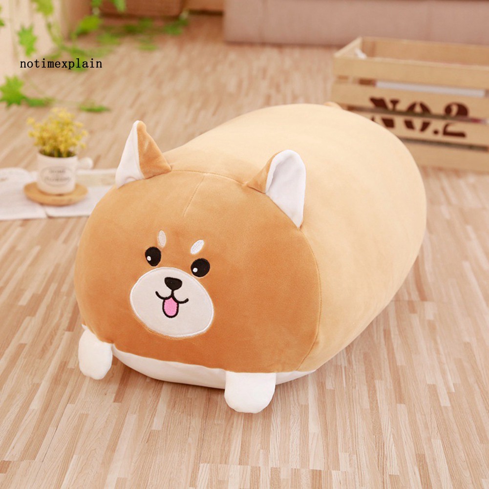 NAME 30cm Lying Pig Cat Animal Plush Stuffed Doll Toy Cushion Huggable Throw Pillow