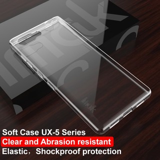 Imak Transparent TPU Case For BlackBerry Key2/Key2 LE Soft Silicone Case 1.3mm Thickness Protection