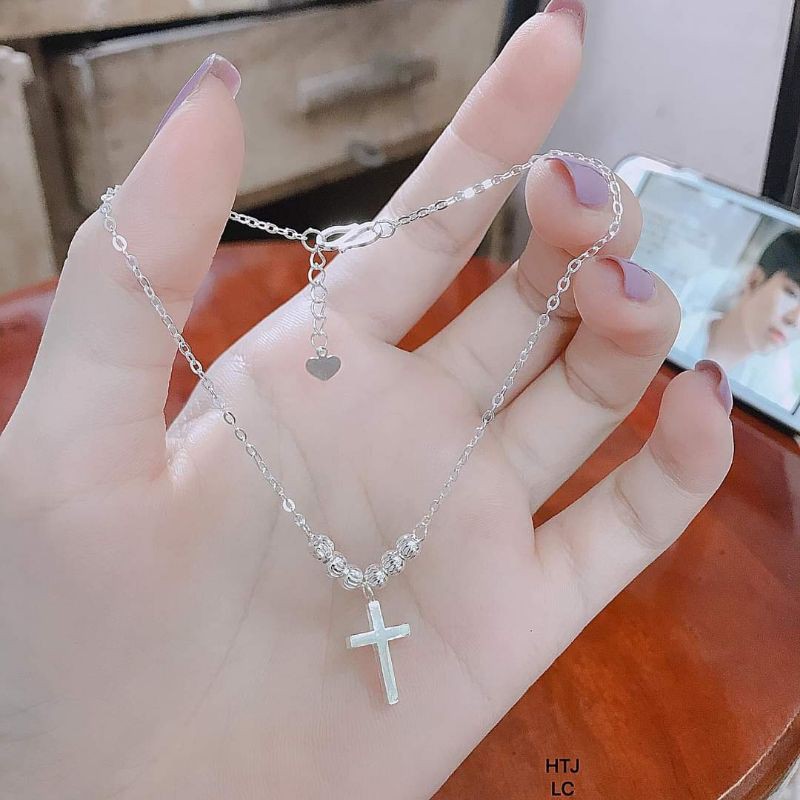LẮC CHÂN THÁNH GIÁ BẠC TA CAO CẤP