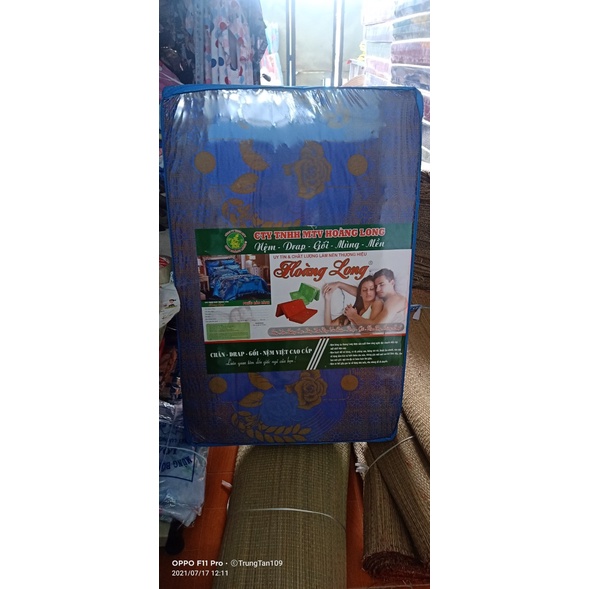 Nệm PE Gấp 3 1m x 2m x 10cm 1 người nằm gọn nhẹ tiện di chuyển