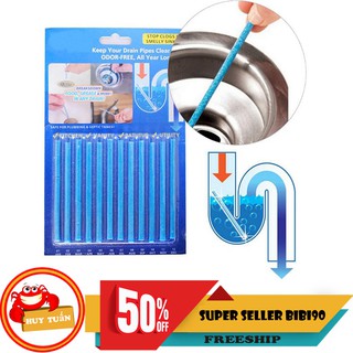 Vỉ 12 que thông cống loại mới (QTC12)