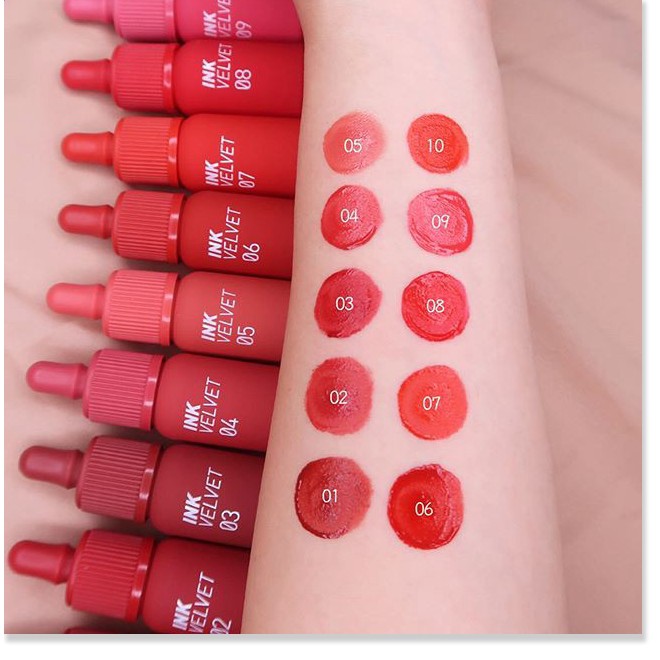 [Mã giảm giá mỹ phẩm chính hãng] Son Kem Lì Peripera Lip Tint Ink Velvet Tint