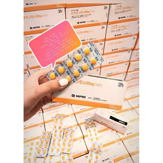 Bổ Sung Vitamin E Nipro 50mg  Nhật Bản