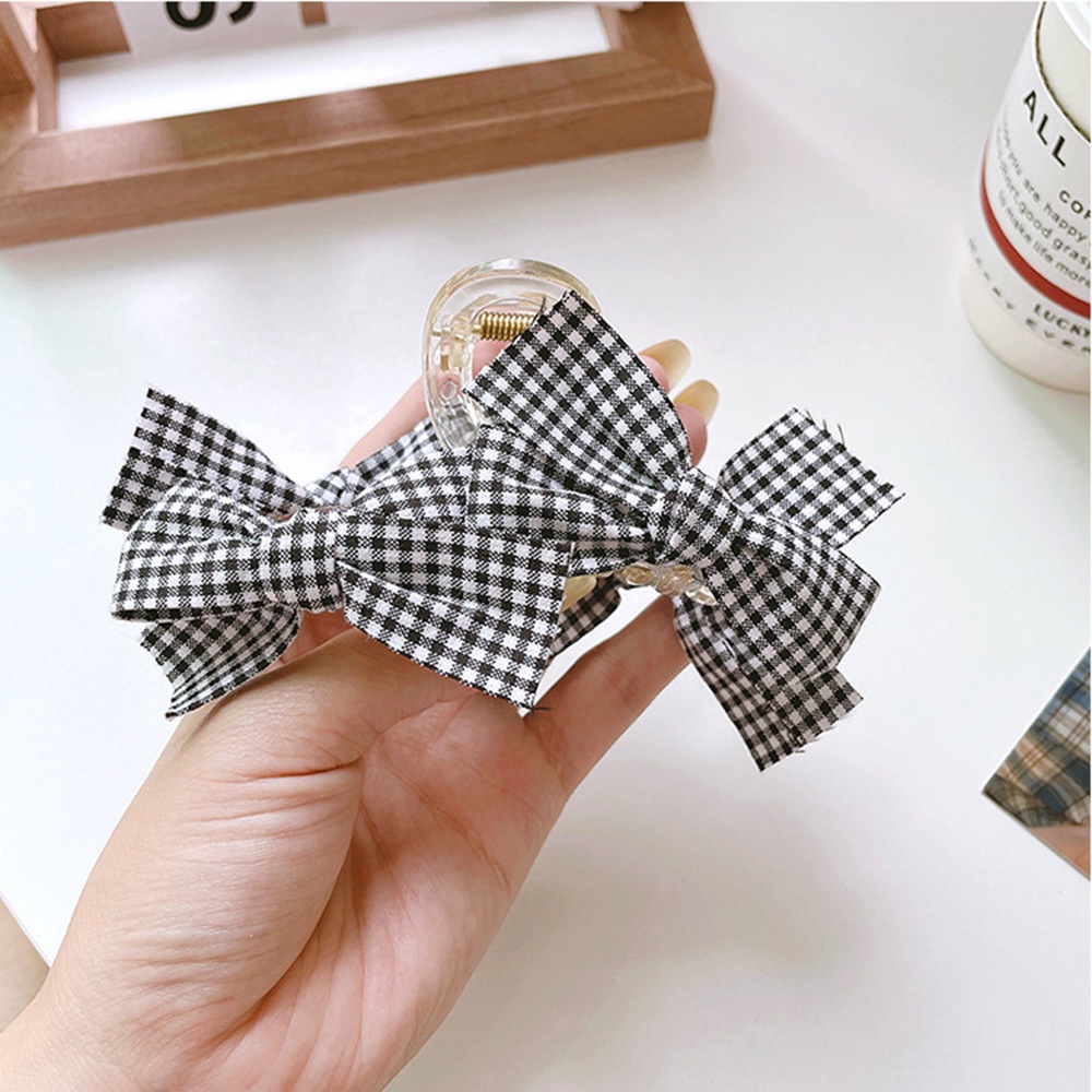 Kẹp Tóc Đính Nơ Lưng Thiết Kế Đơn Giản Cho Nữ