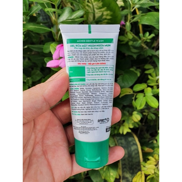 3 loại kem - rửa mặt Acnes 25gr