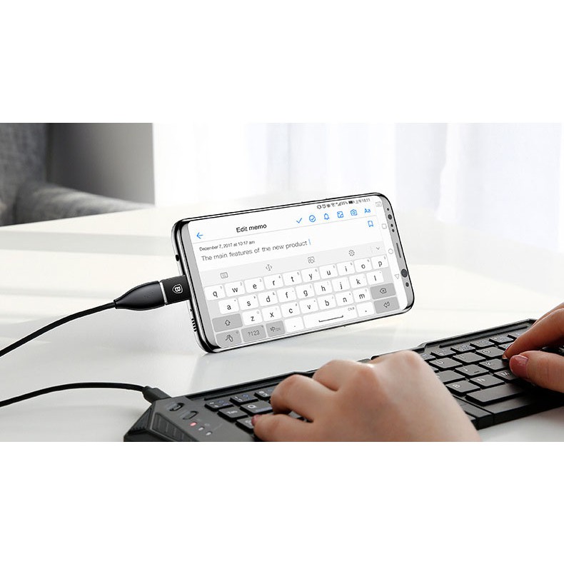 Đầu chuyển OTG USB Type C sang USB Baseus | WebRaoVat - webraovat.net.vn