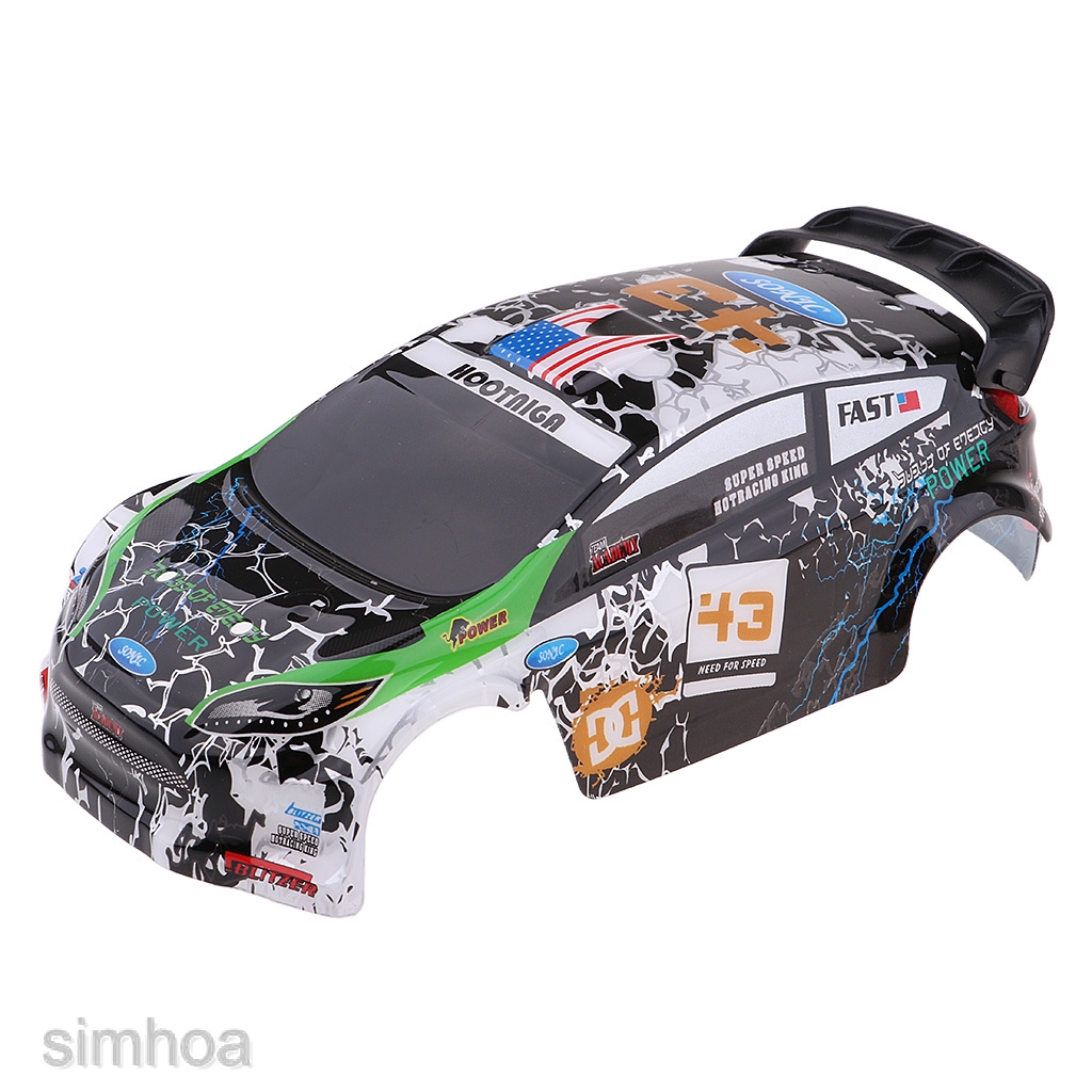 [SIMHOA] Pre-Painted Body Shell Bodywork Canopy for WLtoys K989 1:28 Scale Rally Car