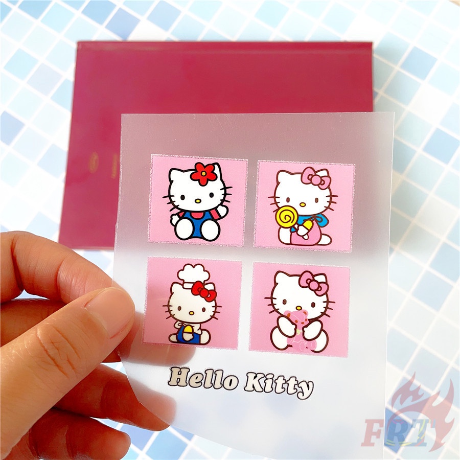 ◆ Miếng Dán Vinyl Chuyển Nhiệt Hình Hello Kitty ◆ 1 Sticker Dán Ủi Với Thiết Kế Đẹp Mắt