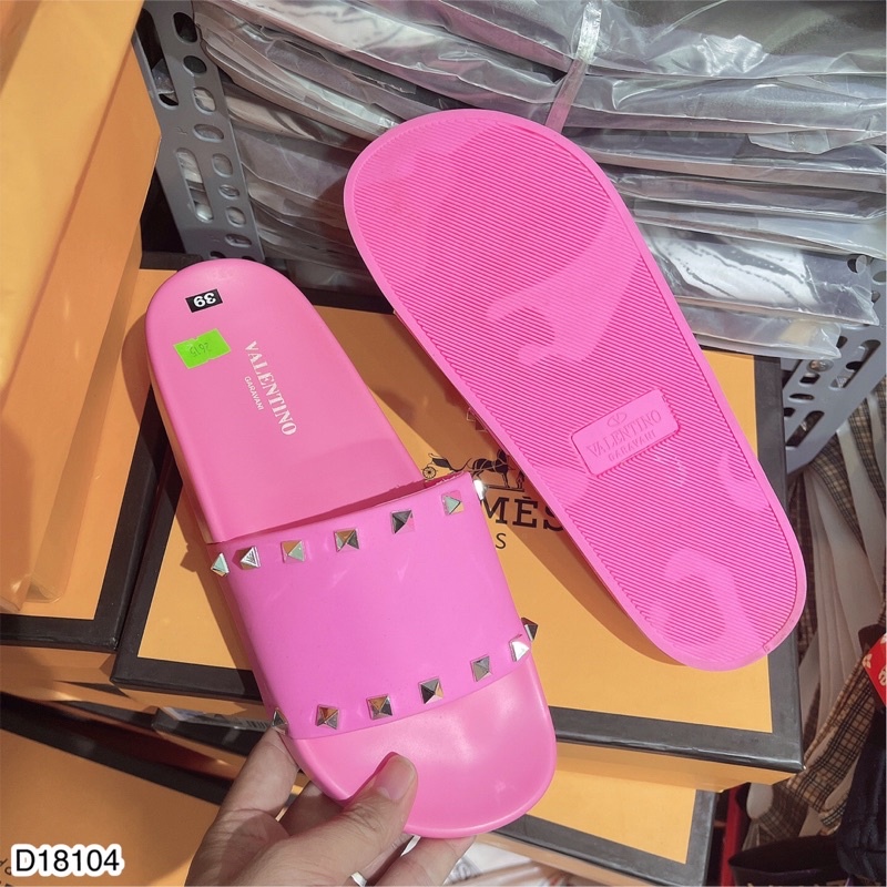 [freeship] Dép VLTN nam - dép lê VLTN cao su mềm cho nam - dép VLTN Hồng