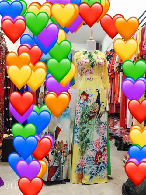 🍄SALE 3 MẪU ÁO DÀI IN HÌNH 7D LỤA NHẬT 1,ÁO MAY SẴN ,CHI 147K 1 ÁO MAY  SẴN