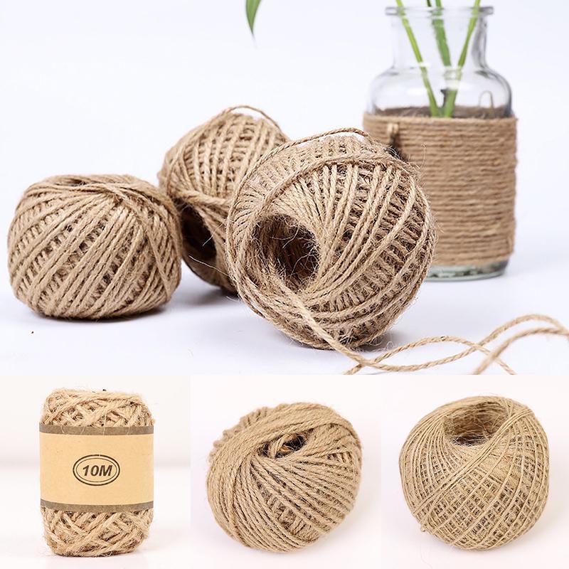 30 mét dây thừng gai  trang trí, làm đồ thủ công mỹ nghệ, handmade, decor quán, cột bó hoa cưới
