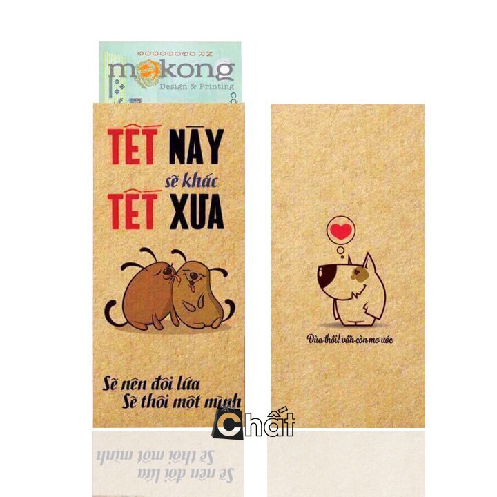 Combo 10 Túi Lixi Chất Lừ Cho Năm 2019