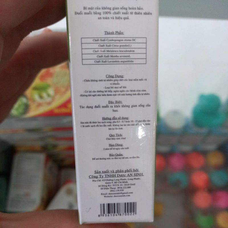 DẦU LAU NHÀ ĐUỔI MUỖI SACOFE