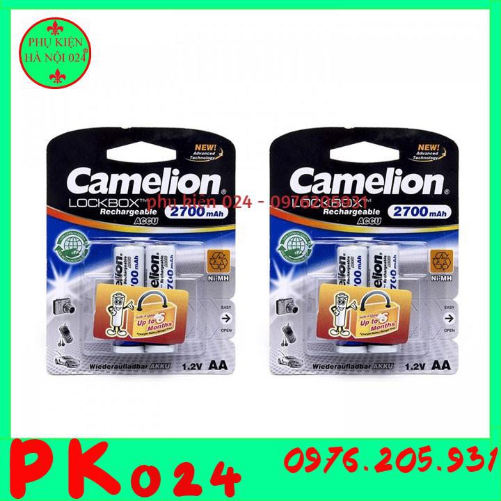 Vỉ 2 Viên Pin Sạc AA CAMELION 2700mAh
