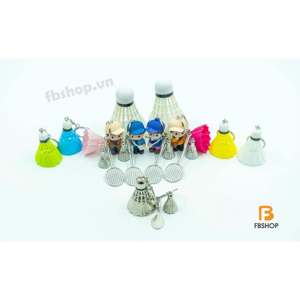 Móc khóa cầu lông - Móc khóa cầu lông bằng kim loại siêu đẹp  - Fbsport