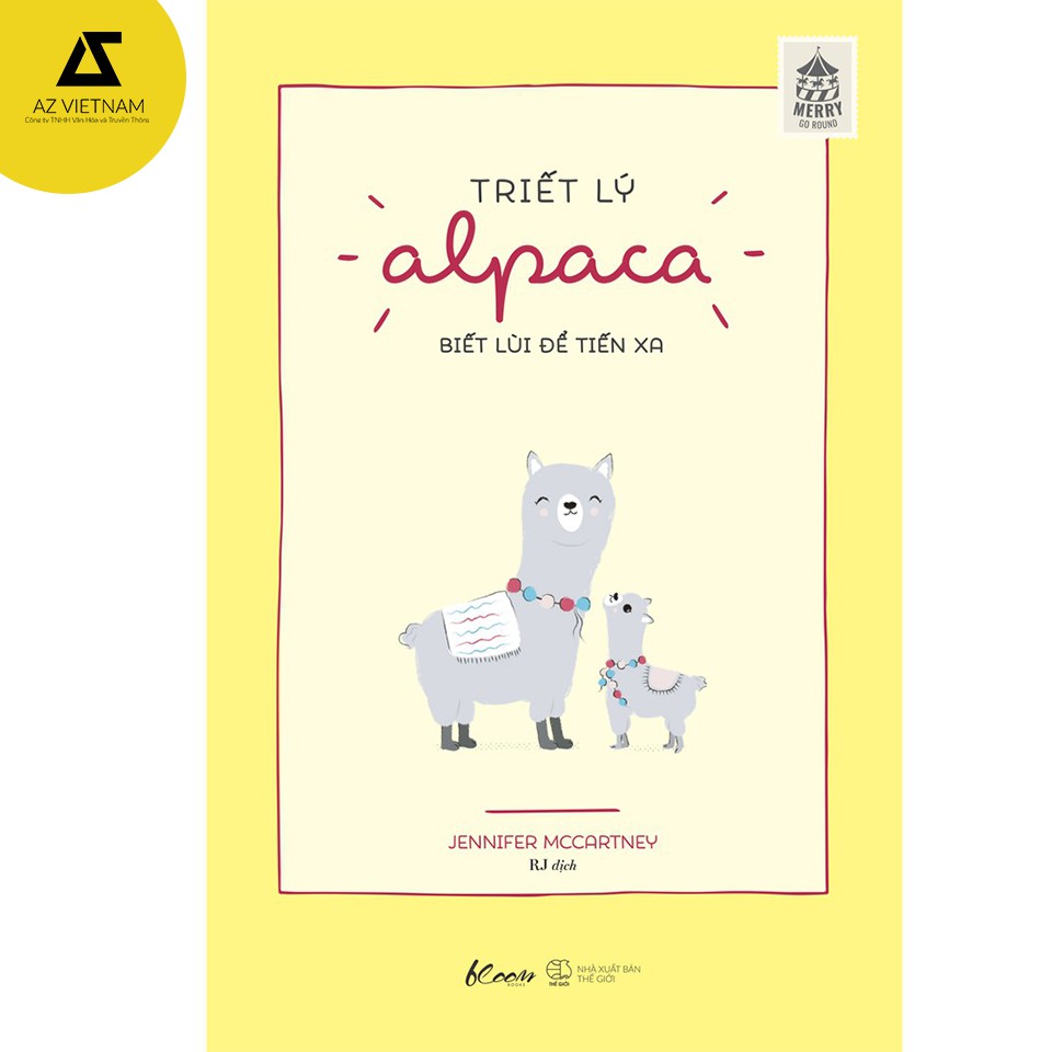 Sách - Triết Lý Alpaca – Biết Lùi Để Tiến Xa