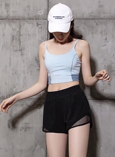 QUẦN SHORT 2 LỚP PHỐI LƯỚI MỚI