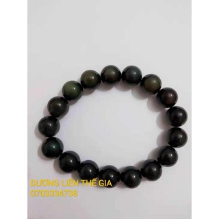 VÒNG TAY RAINBOW EYE OBSIDIAN