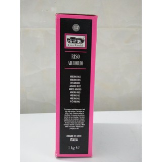[1 Kg - Arborio] Gạo [Italia] CASA RINALDI Riso Arborio Italiano (nvt-hk5)
